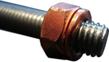 Universal M8/12 Self-Locking Copper Nut for