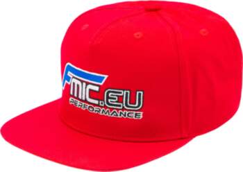 Fmic Red Snapback Cap