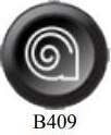 Insert button 15mm B409 Ecumaster