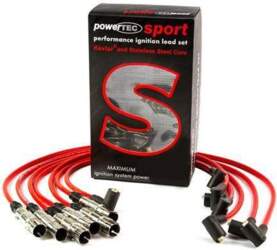 PowerTEC Red Ignition Leads for Ford