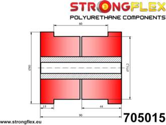 Strongflex 70mm Universal Bush - Polyurethane