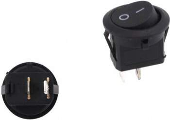 Universal Compact Round Mini ON-OFF Switch