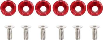 Universal JDM Red Decorative Screws M8x1