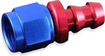 Universal Red AN4 Push-On Fitting for