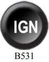 Insert button 15mm B531 Ecumaster