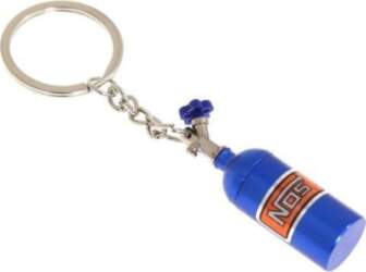 MTUNING Keychain Nitrous Bottle Blue