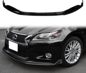Universal Gloss Black Front Bumper Diffuser