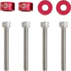Universal JDM Red Decorative Screws M6x1