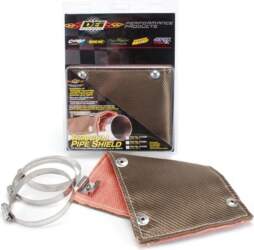 Titanium Pipe Shield 15cm x 30cm