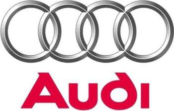 Universal Red High-Performance Intercooler for Audi