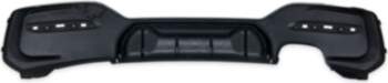Universal Gloss Black Rear Diffuser for