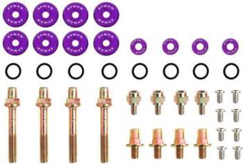 Universal JDM Purple Valve Cover Washers