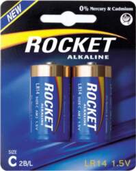 Rocket Alkaline C elements, 2 gab