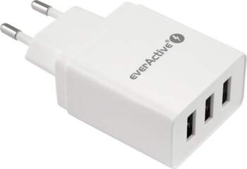EverActive 5V 3.4A 3xUSB lādētājs