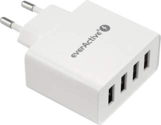 EverActive 5V 5A 4xUSB lādētājs