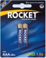 Rocket Alkaline AAA elementas, 2 vnt