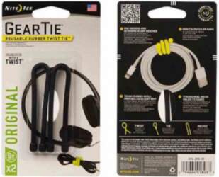 Nite Ize Gear Tie 6 elastīgās