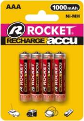 Rocket Accu 1000mAh AAA akumuliatorius, 4