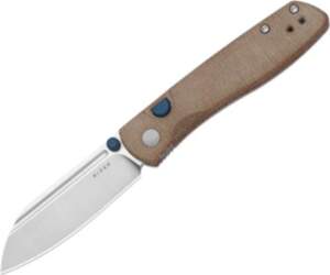 Kizer Renissance Brown Norplex UltreX Micarta