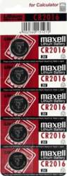 Maxell CR2016 elementas, 5 vnt.