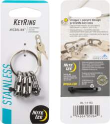 Nite Ize - KeyRing MicroLink tērauda