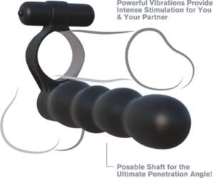 FANTASY C-RINGZ - POSABLE DOUBLE PENETRATOR