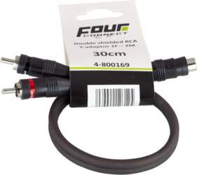 FOUR Connect 4-800169 Basic RCA-Y 1F–2M
