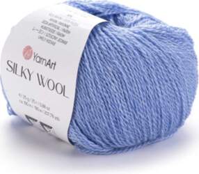 YARNART SILKY WOOL, 343