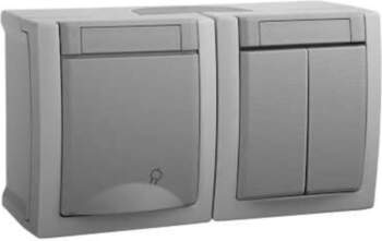 Viko by Panasonic Pacific Grey Two
