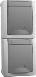 Viko by Panasonic Pacific Grey Earth