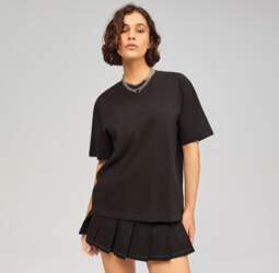 House Gluda auduma T-krekls basic