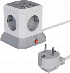 BlitzWolf BW-EC1 4xAC 2xUSB-A 2xUSB-C Extender