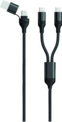 Kabel USB 2GO USB-A + USB-C