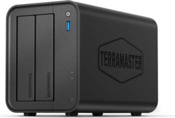 TERRAMASTER F2-425 2-bay NAS file server