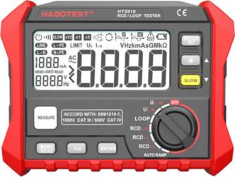 Digital RCD / Loop Resistance Tester