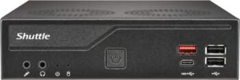 Shuttle Barebone slim DH810       Intel/SO-DDR5/black |