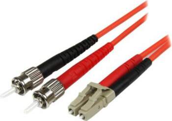 StarTech Patchcord światłowodowy, LC-ST, Multimode 50/125