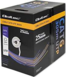 Qoltec Patchcord UTP cable CAT6, 305m