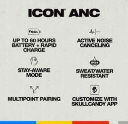 Skullcandy Icon ANC Wireless On Ear