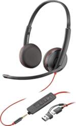 POLY Headset Blackwire 3225 USB-C +