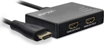 InLine InLine® Cable Splitter HDMI 2-port