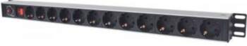 Intellinet Vertical Rackmount 12-Output Power Distribution