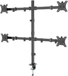 Gembird MA-D4-01 Adjustable desk 4-display mounting