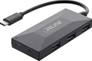 InLine 2x USB-C + 3x USB-A
