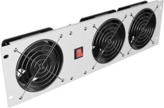 Lanberg Vertical Ventilation Panel 19" 3U