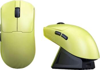 LEOBOG GM3 Yellow Mouse with Charging