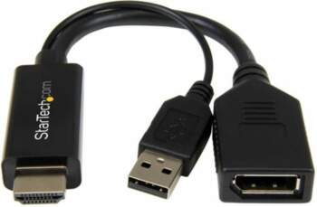 Adapter AV StarTech HDMI - DisplayPort