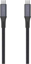 Fixed  Braided Cable USB-C/USB-C, 2m, USB4
