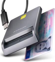 AXAGON  USB-C Smart Card FlatReader |