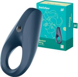 Vibrating ring Satisfyer Rocket Ring (dark